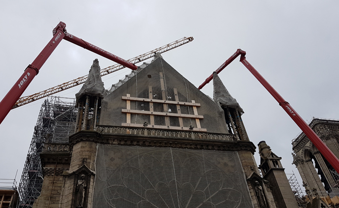 Travaux de Notre-Dame